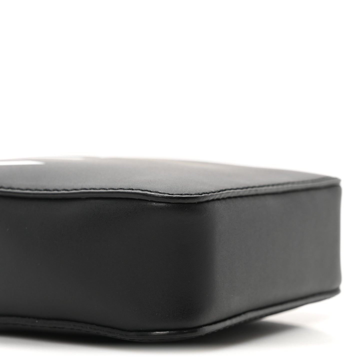 Calfskin VLTN Print Small Crossbody Bag Black