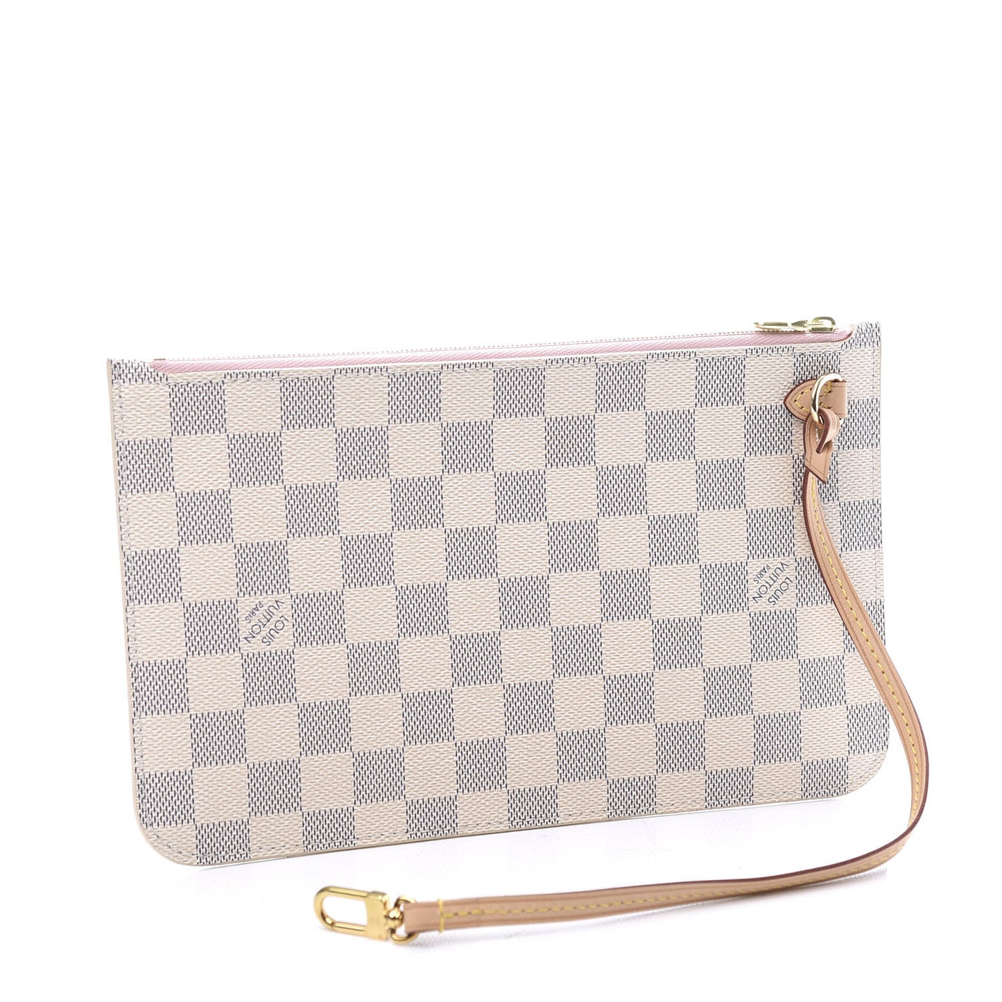 Damier Azur Neverfull MM GM Pochette Rose Ballerine