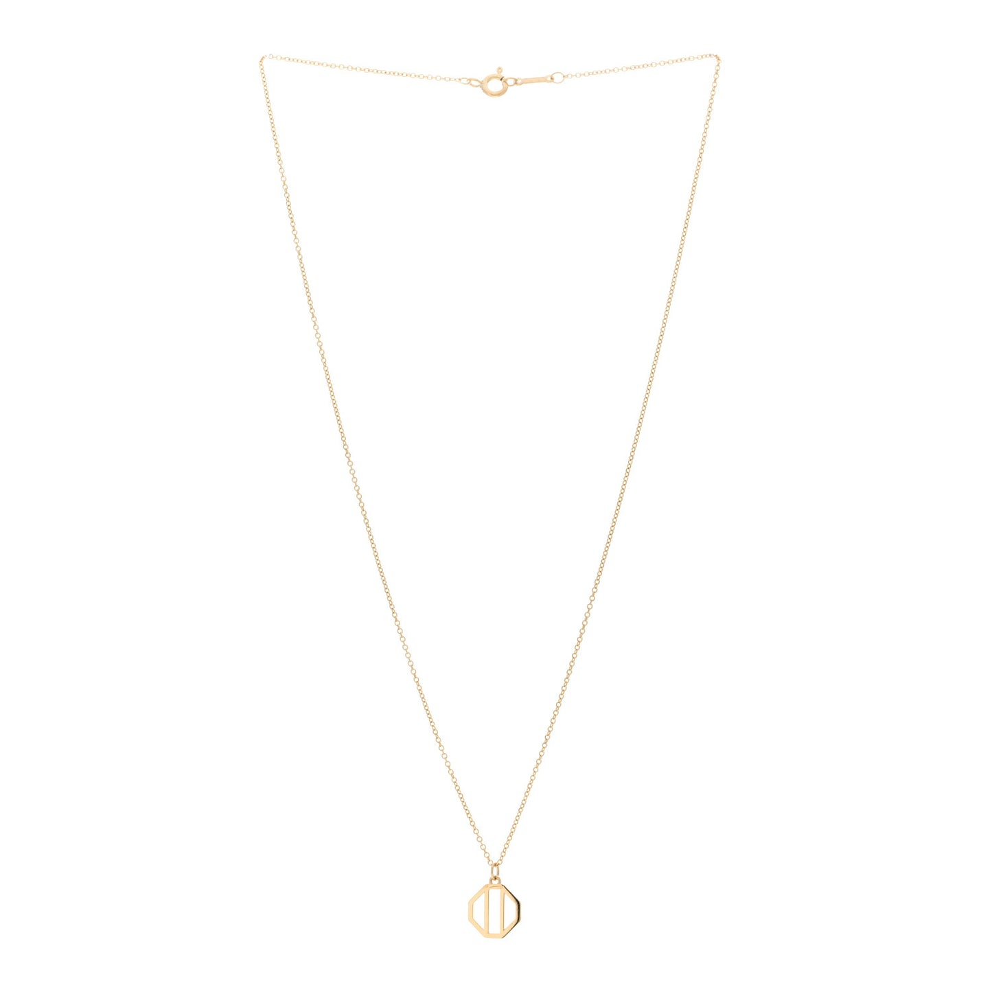 18K Yellow Gold Paloma Picasso Zellige Pendant Necklace