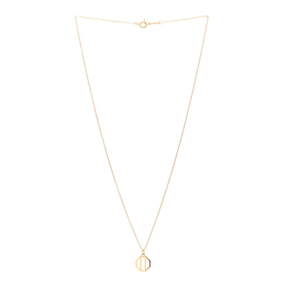 Tiffany 18K Yellow Gold Paloma Picasso Zellige Pendant Necklace 3 of 4
