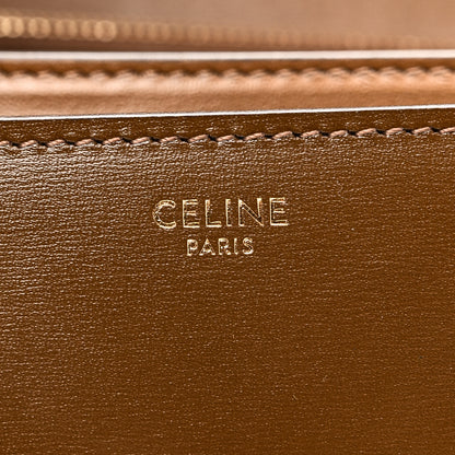 Celine Box Calfskin Medium Classic Box Flap Bag Camel 7 of 10