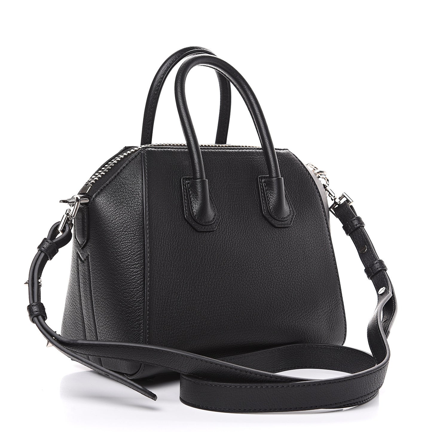 Sugar Goatskin Mini Antigona Black