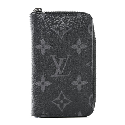 Louis Vuitton Monogram Eclipse Zippy Coin Purse Vertical 1 of 6