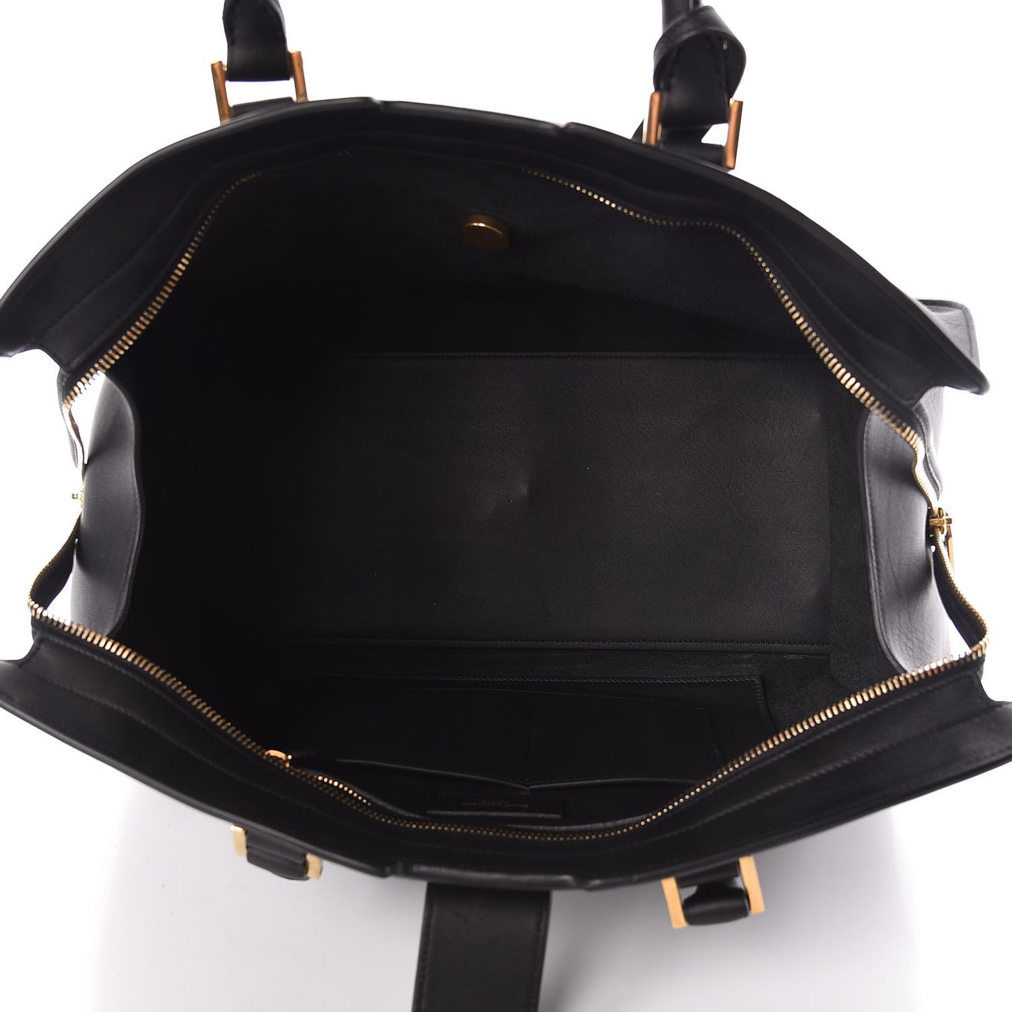 Calfskin Medium Classic Y Cabas Black