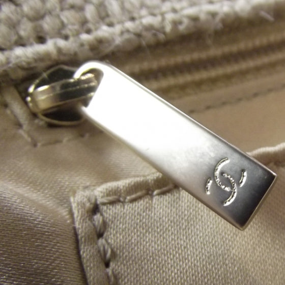 Chanel Tweed Raffia Coco Country Jumbo Flap 11 of 13