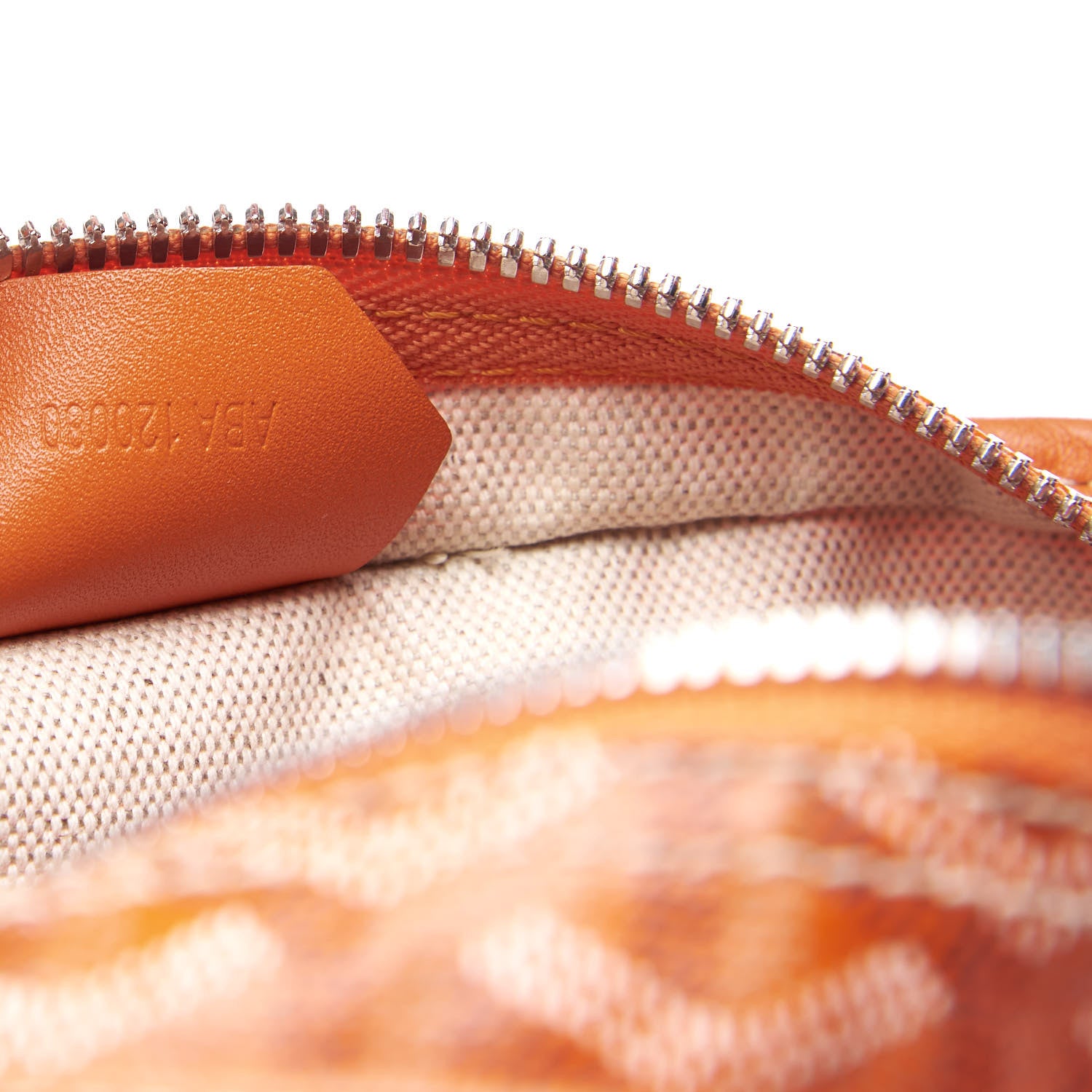 Goyard Goyardine Fidji Zip Hobo Orange 8 of 10