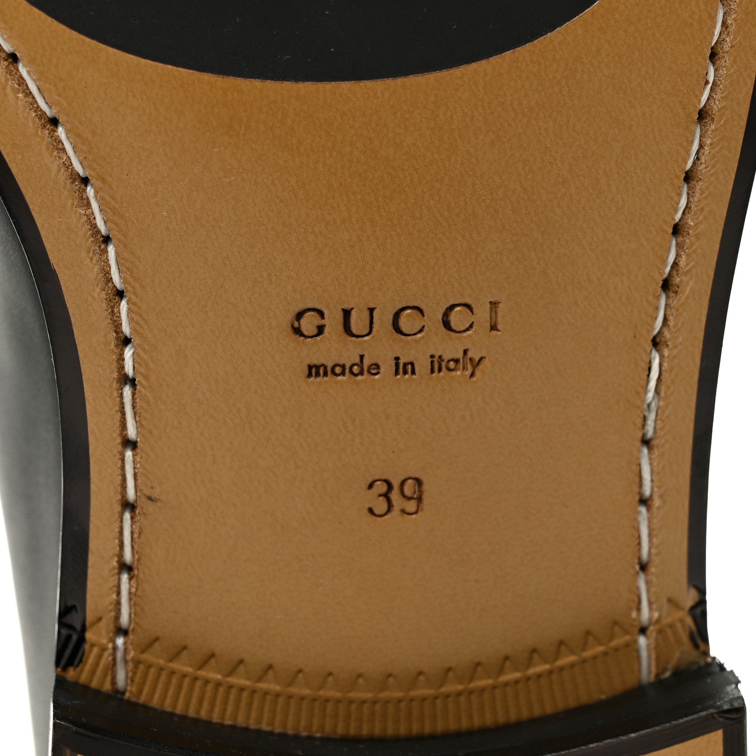 Gucci Calfskin Miro Soft Womens Mocassin Loafers 39 Black 8 of 9