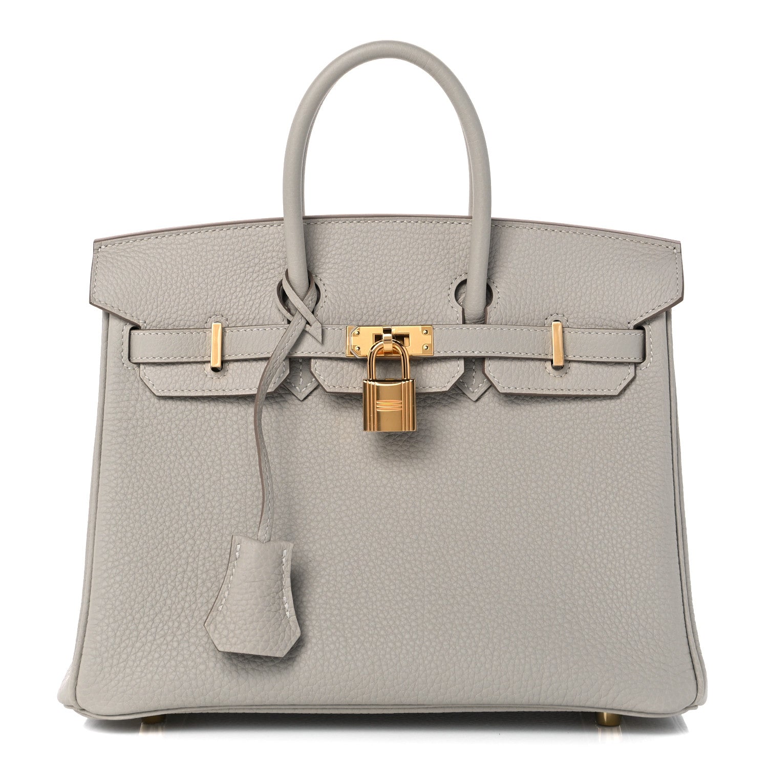 Hermes Togo Birkin 25 Gris Perle 1 of 10