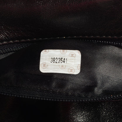 Chanel Lambskin Quilted Framed Evening Bag Black 7 of 7