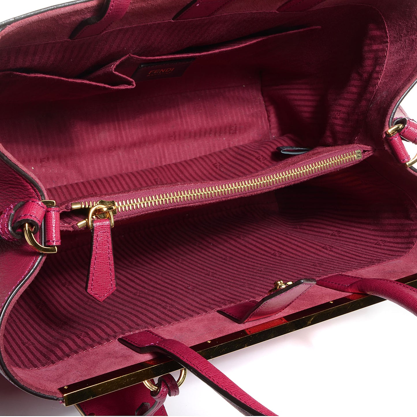 Vitello Elite Flamingo Regular 2Jours Tote Amarena