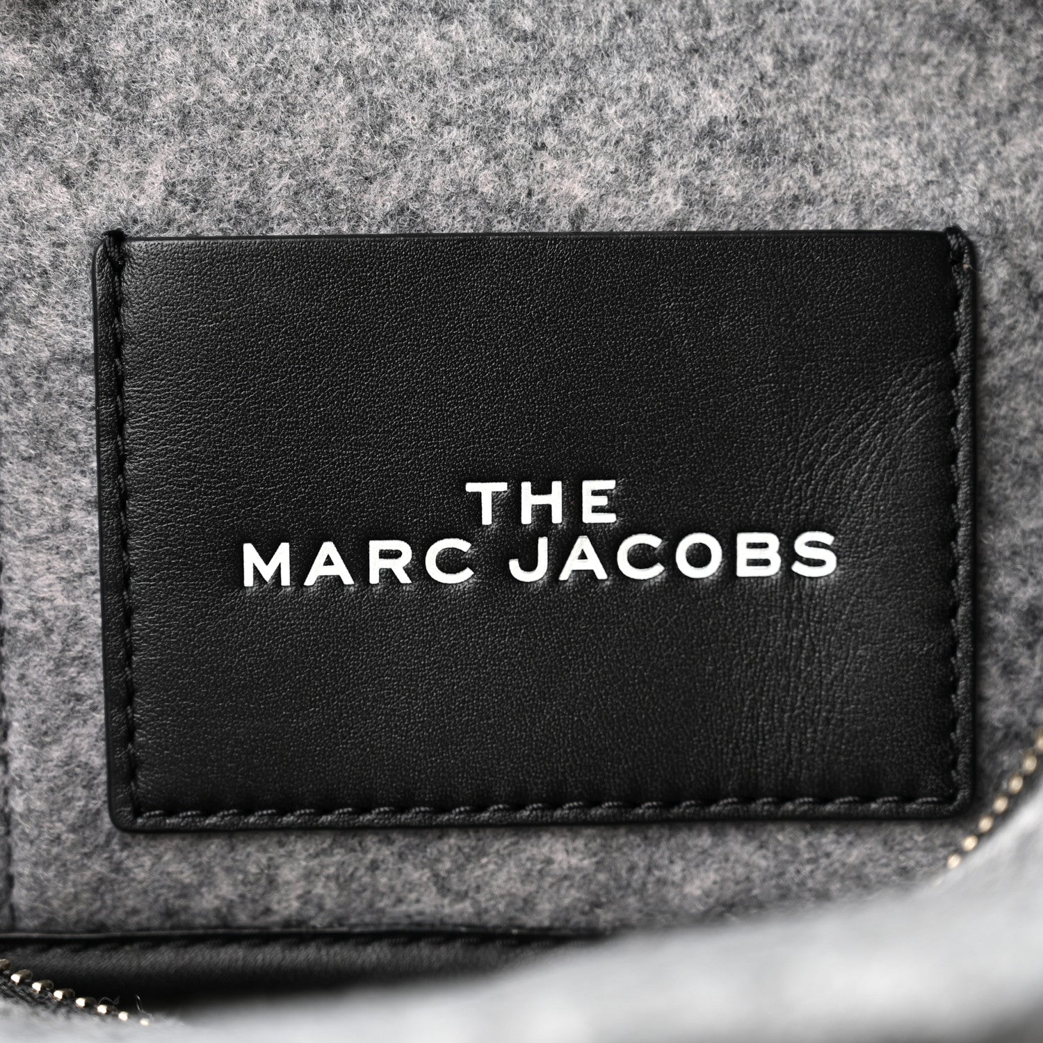 Marc Jacobs Felt Medium The Tote Bag Gray 5 of 8