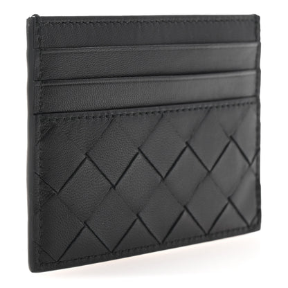 Bottega Veneta Nappa Intrecciato Card Holder Black 3 of 7