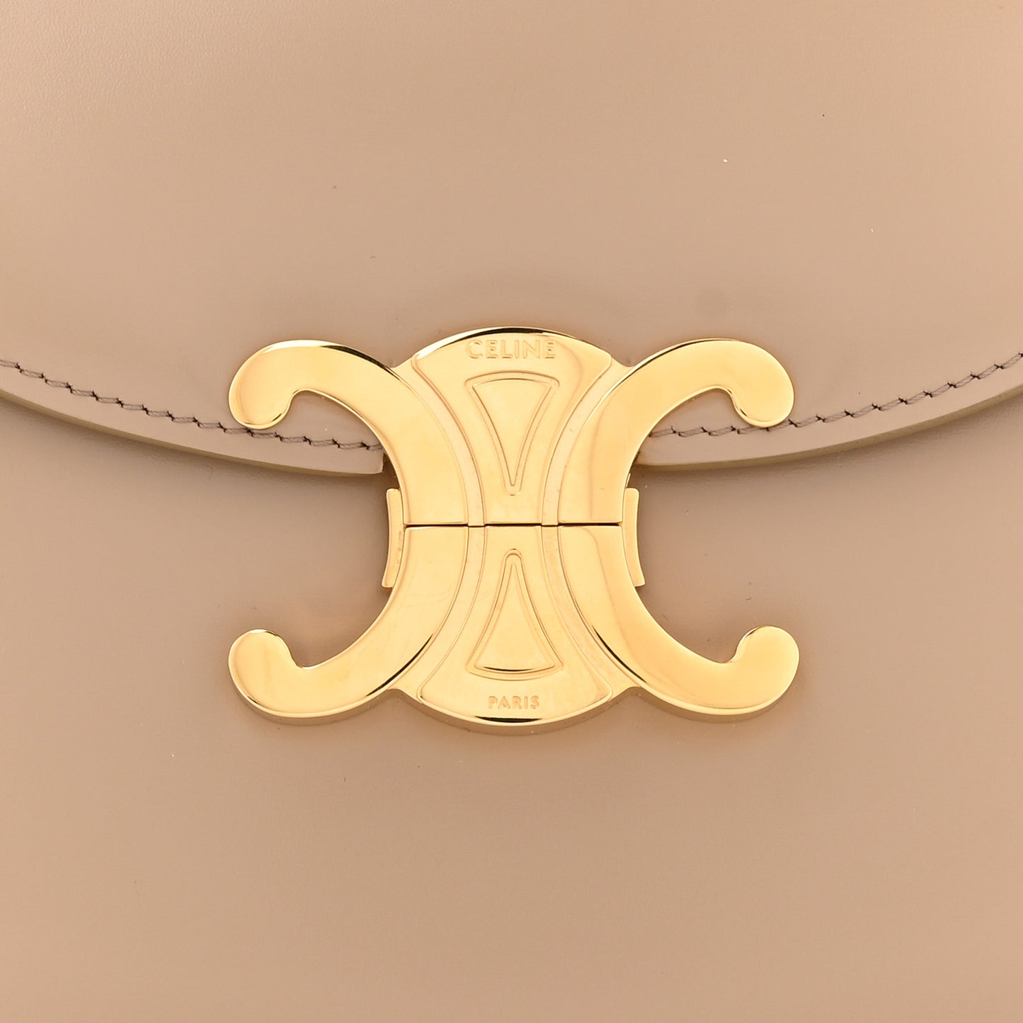 Shiny Calfskin Teen Besace Safari