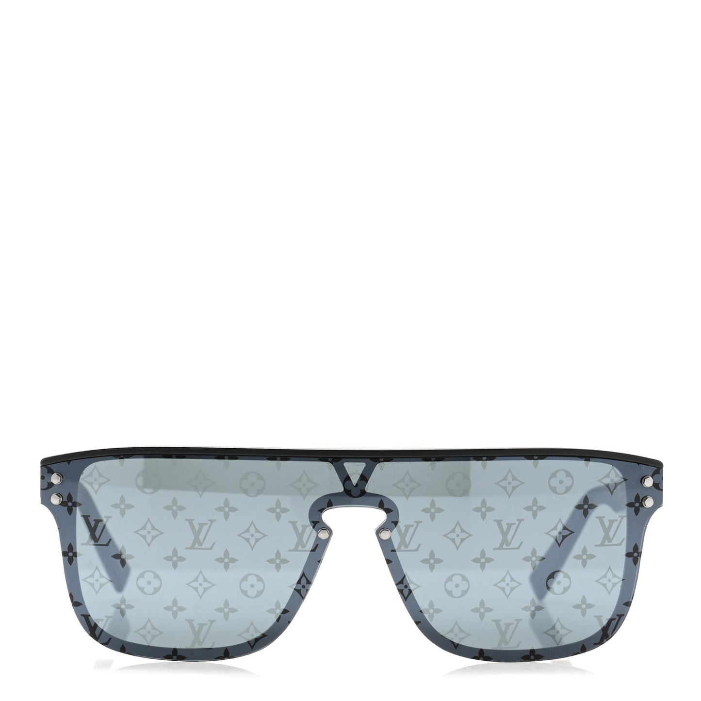 Acetate LV Waimea Square Sunglasses Z1082W Black