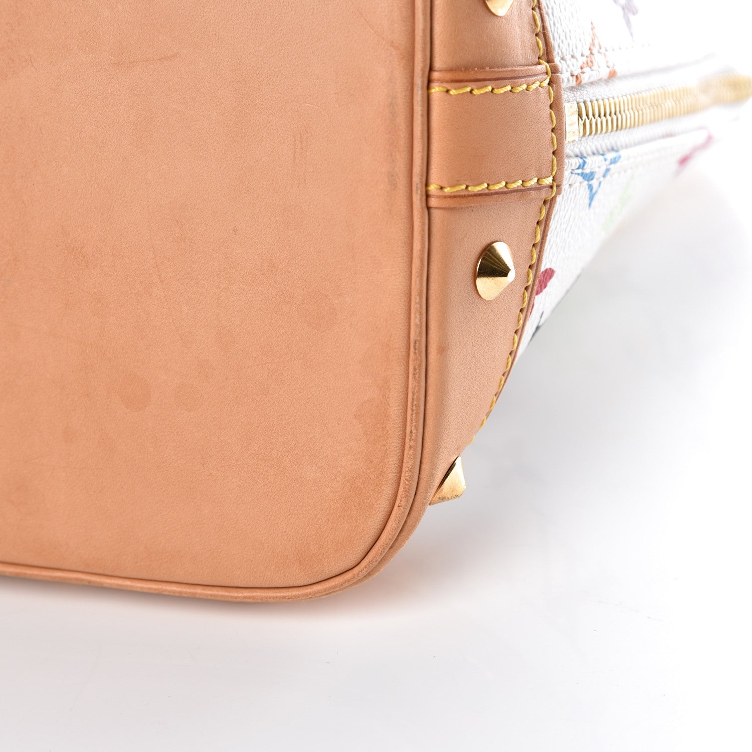 Louis Vuitton Monogram Multicolor Alma White 12 of 13
