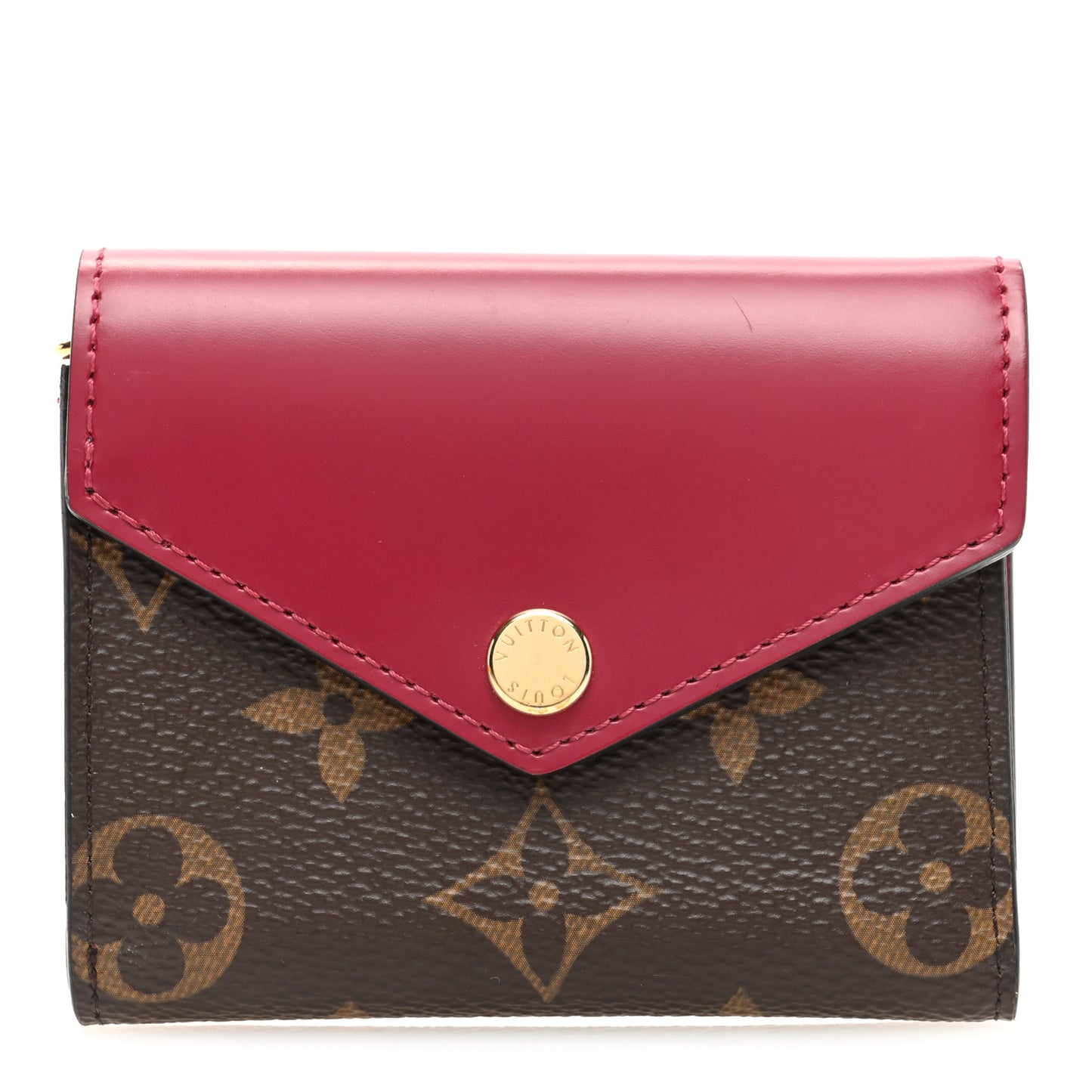 Monogram Zoe Wallet Fuchsia
