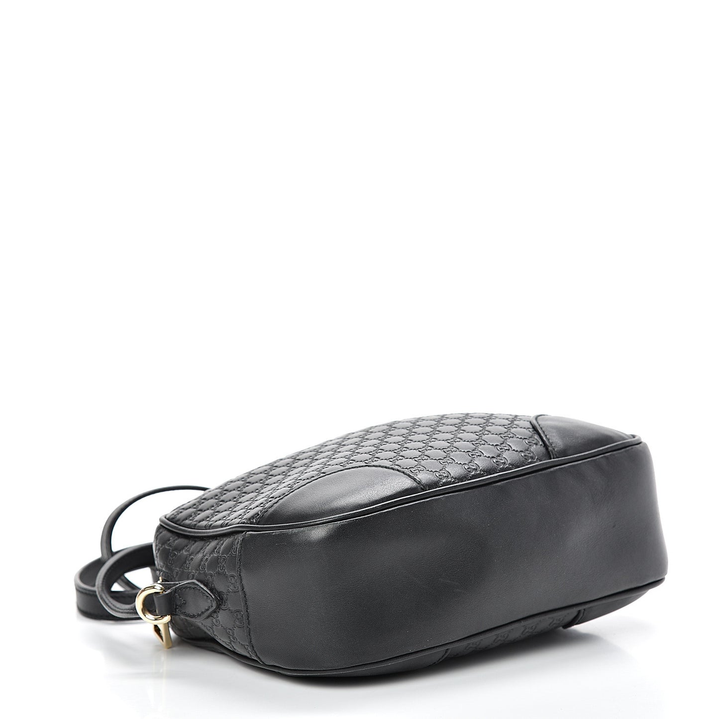 Microguccissima Mini Bree Messenger Bag Black