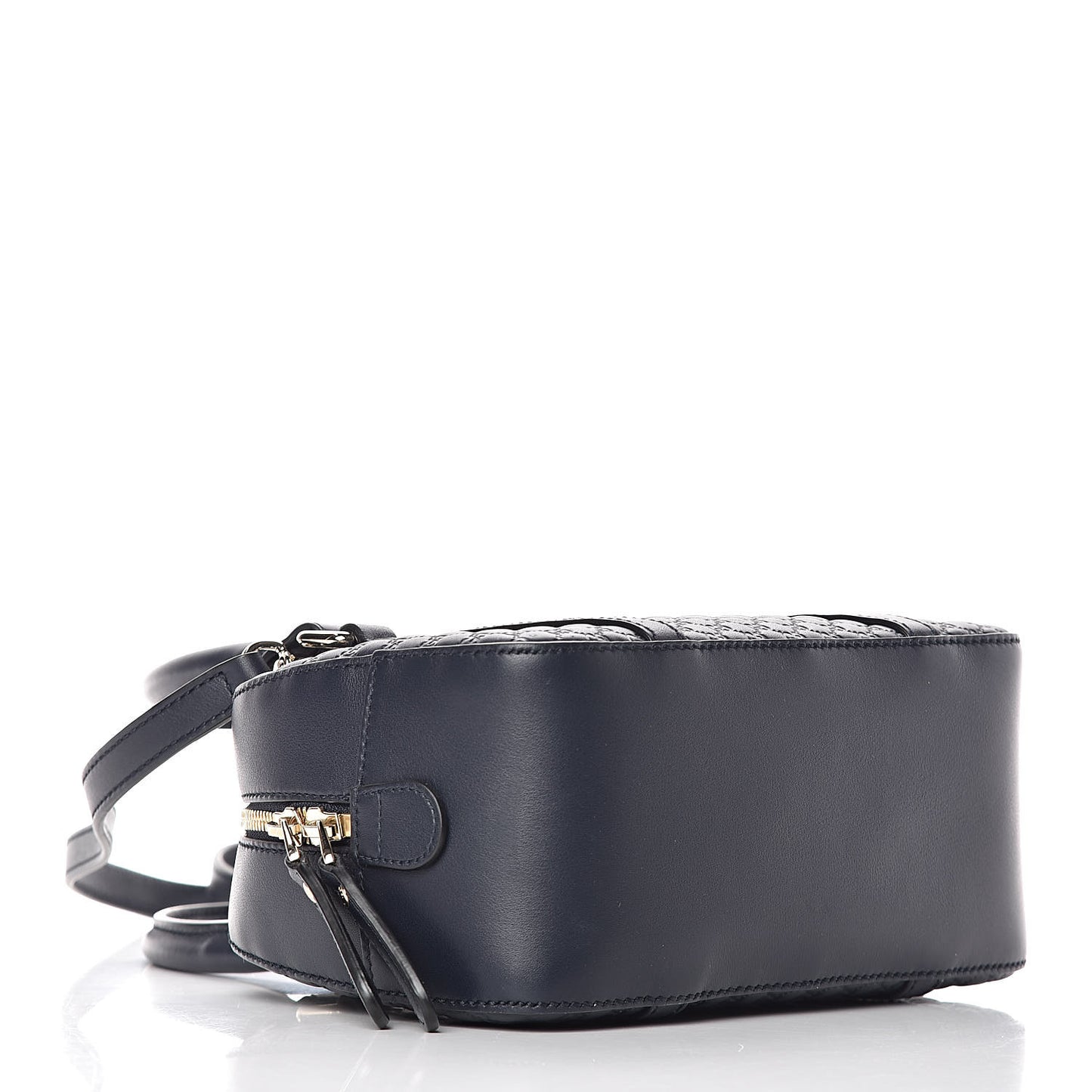 Soft Microguccissima Small Crossbody Bag Blue