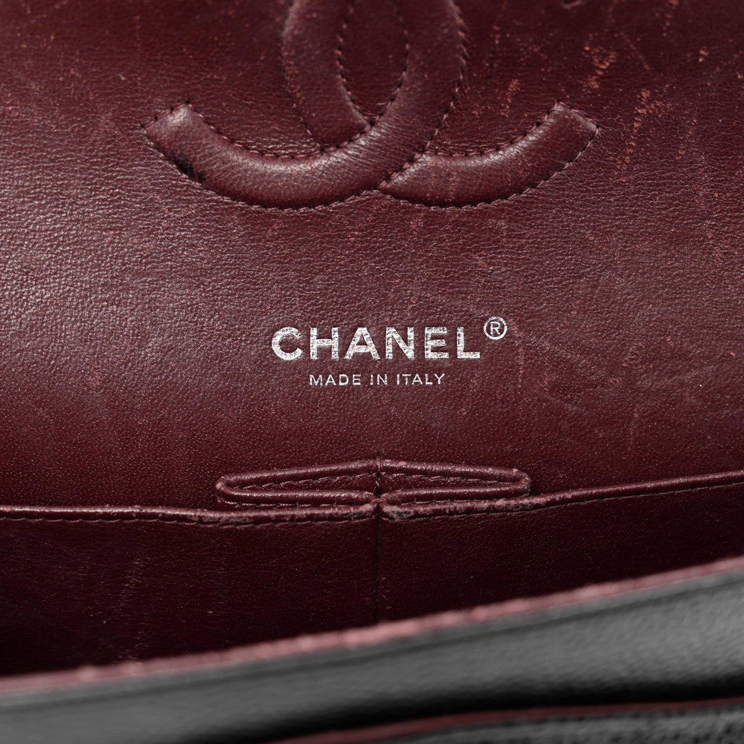 Chanel Caviar Quilted Medium Double Flap Black 7 of 13