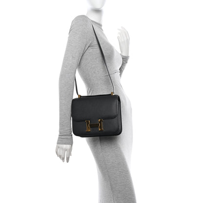Hermes Epsom Constance 24 Black 2 of 13