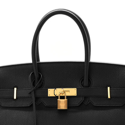 Hermes Togo Birkin 35 Black 6 of 10