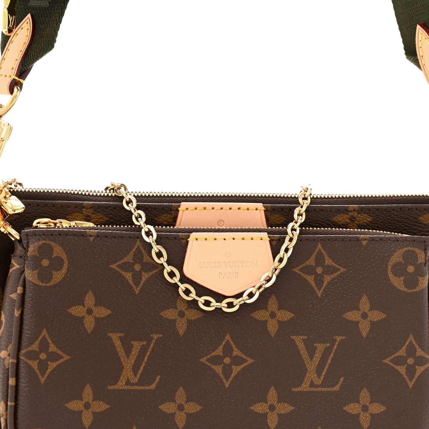 Monogram Multi Pochette Accessories Kaki