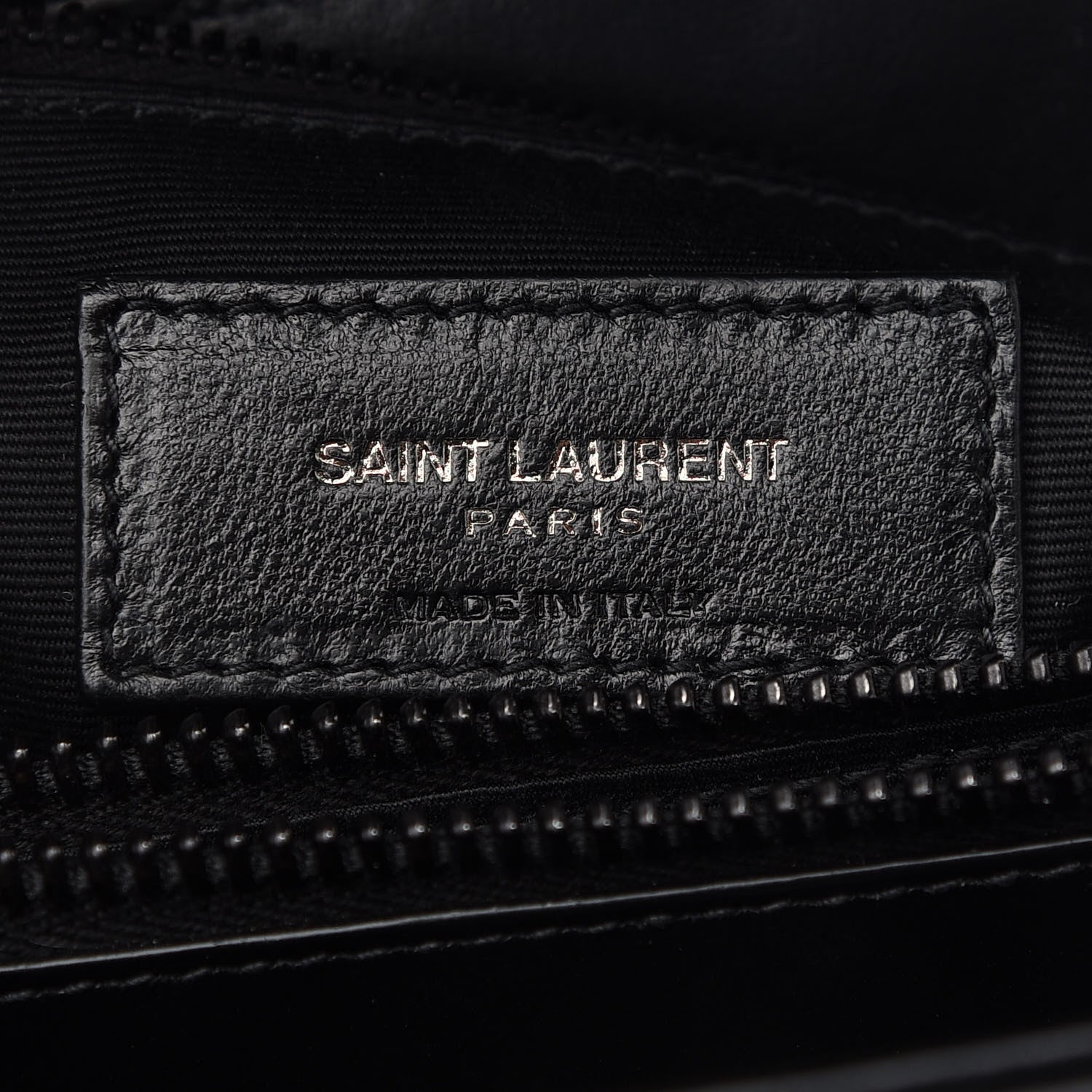 Saint Laurent Calfskin Y Quilted Monogram Medium Loulou Chain Satchel Black 6 of 9