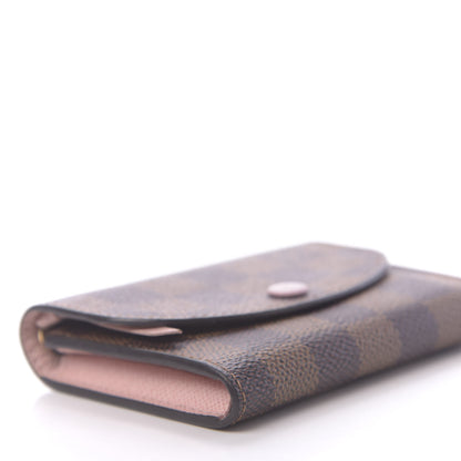 Louis Vuitton Damier Rosalie Coin Purse Rose Ballerine 8 of 9