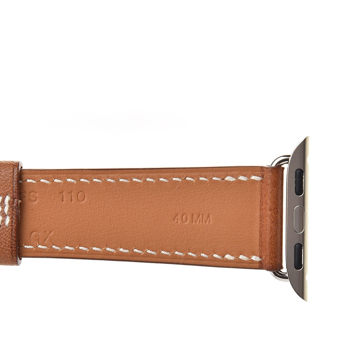 Barenia 40mm Apple Watch Double Tour Band Fauve