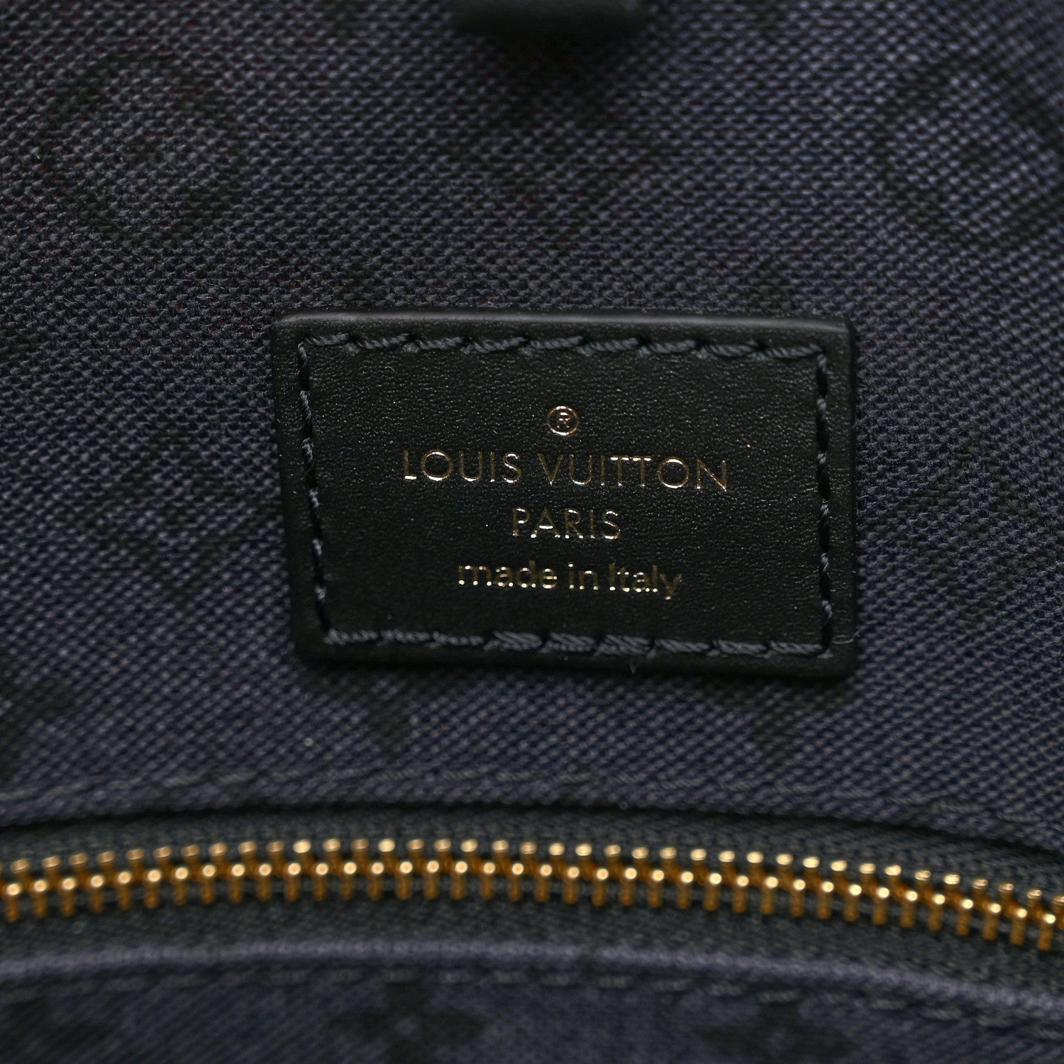 Louis Vuitton Monogram Giant Crafty Onthego GM Creme Rouge Black 5 of 11