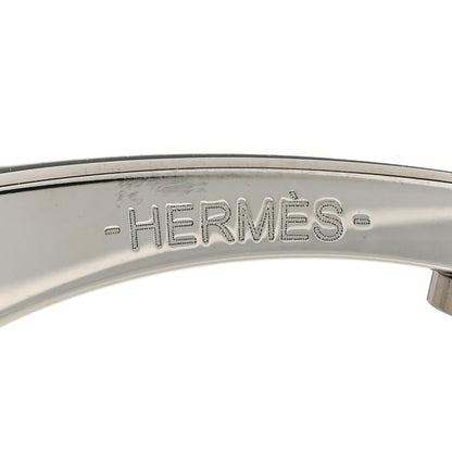 Hermes Palladium H Au Carre Cufflinks Silver 3 of 5