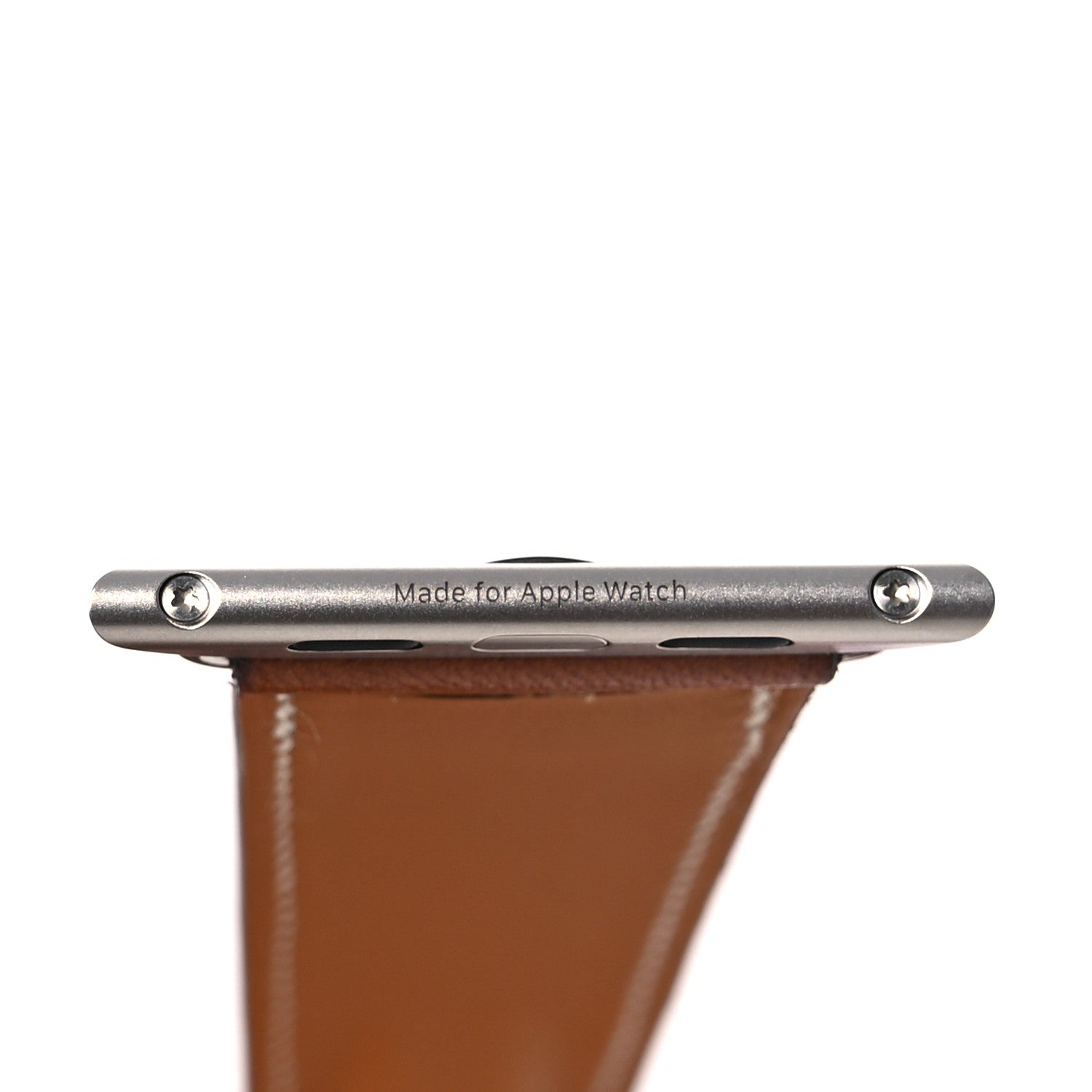 Hermes Barenia 34mm Apple Watch Double Tour Band Fauve 9 of 11