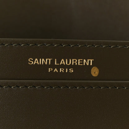 Saint Laurent Box Calfskin Mini Voltaire Shoulder Bag  Deep Musk 7 of 11