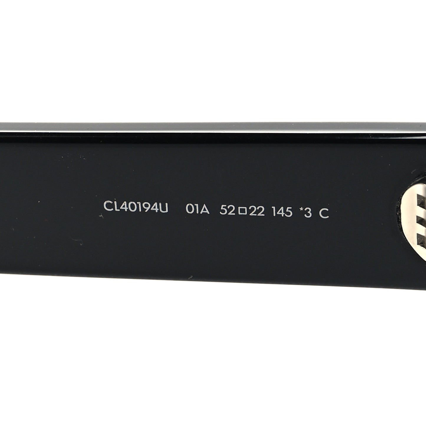 Acetate Triomphe 01 Sunglasses CL 40194U Black