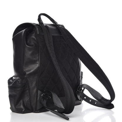 Burberry Weatherproof Calfskin Large Rucksack Backpack Black 3 of 8