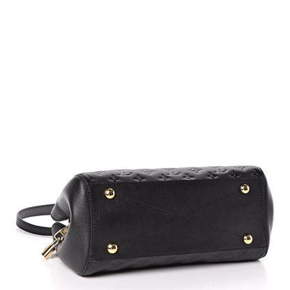 Louis Vuitton Empreinte Montaigne MM Black 4 of 10