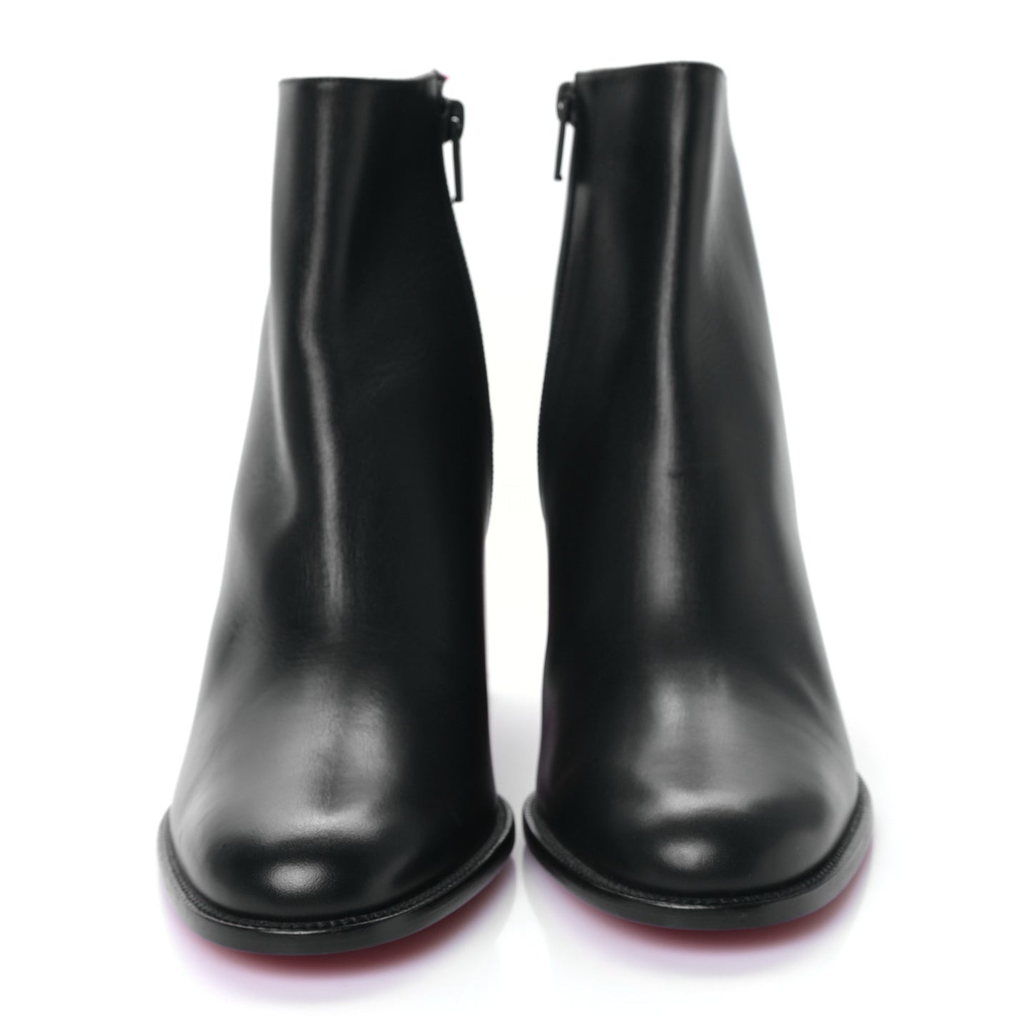 Calfskin Adoxa 70 Ankle Boots 40 Black