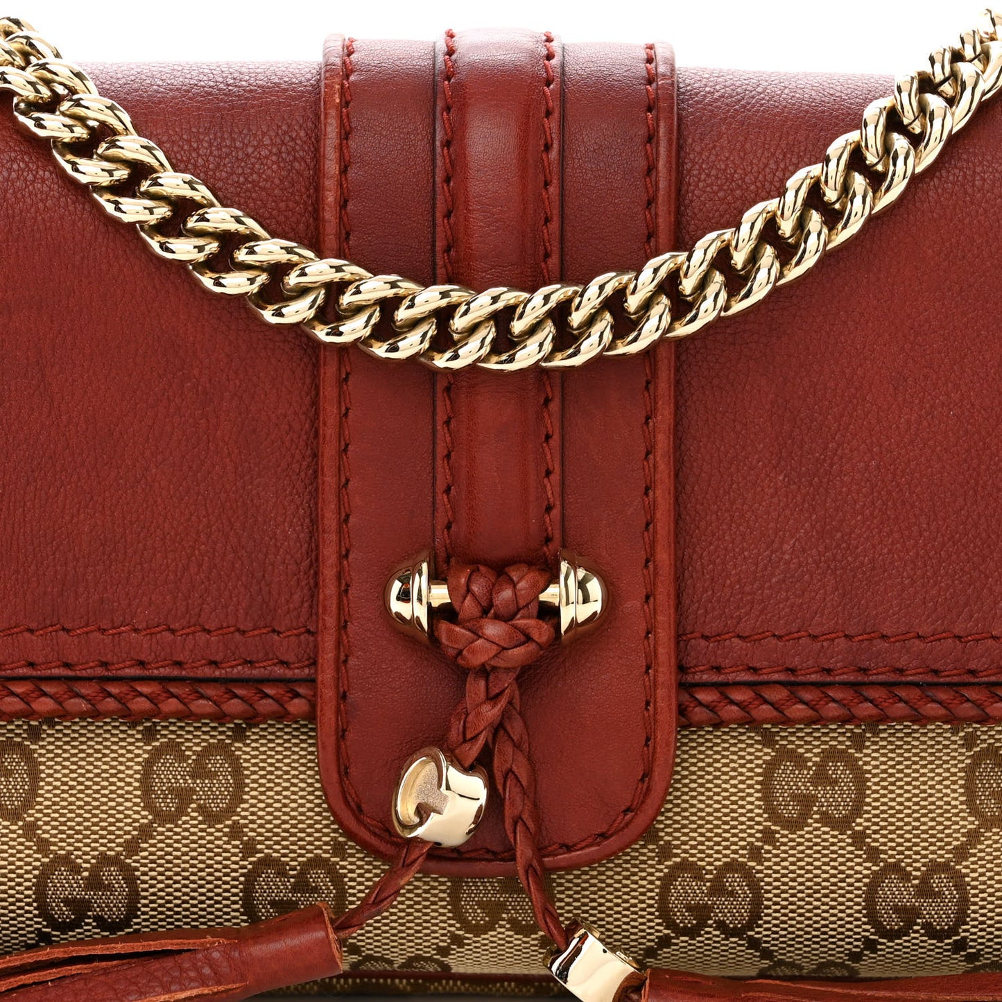 Monogram Marrakech Evening Bag Red