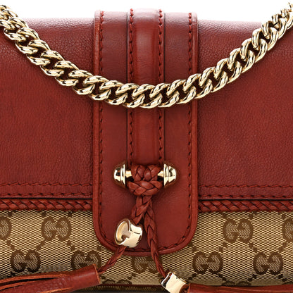 Gucci Monogram Marrakech Evening Bag Red 8 of 11