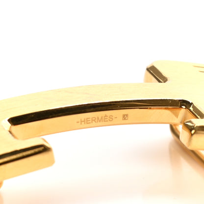 Hermes Brushed 32mm Pegase H Belt Buckle Gold 3 of 5