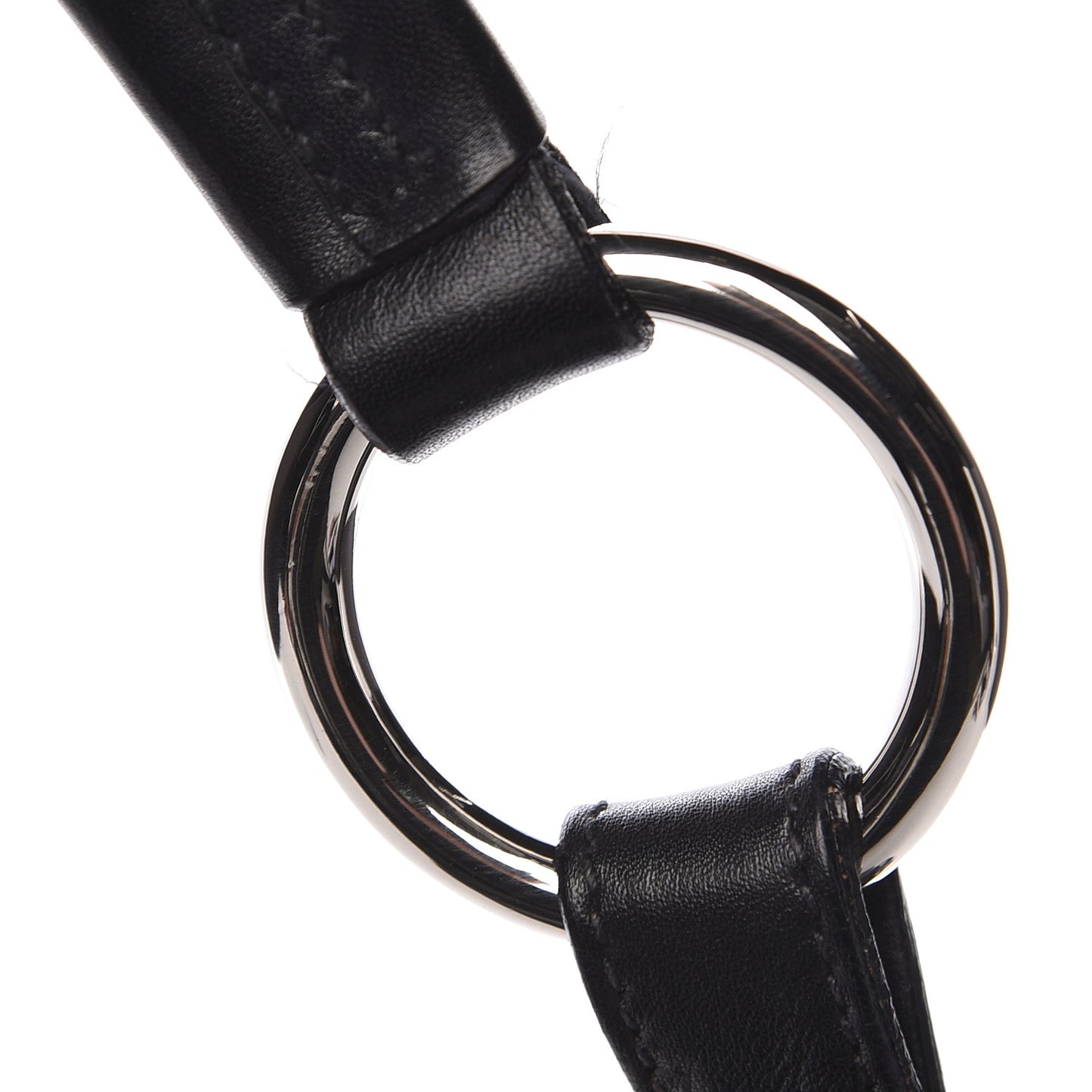 Soft Calf Two Pocket Hobo Black