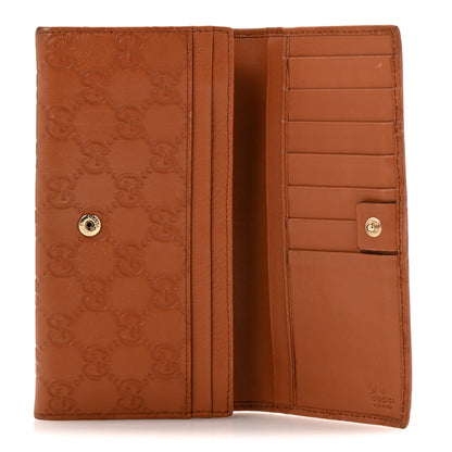 Gucci Guccissima Continental Flap Wallet Saffron 5 of 10