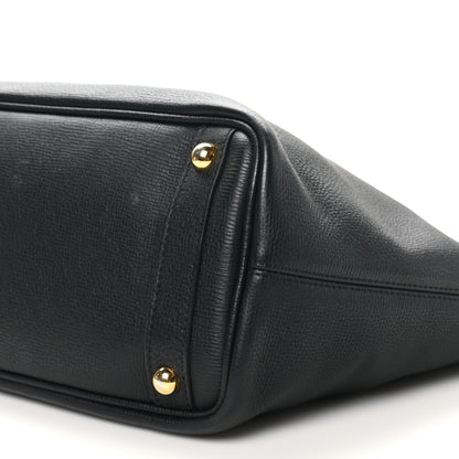 Burberry Grainy Calfskin Medium Honeybrook Tote Black 10 of 11