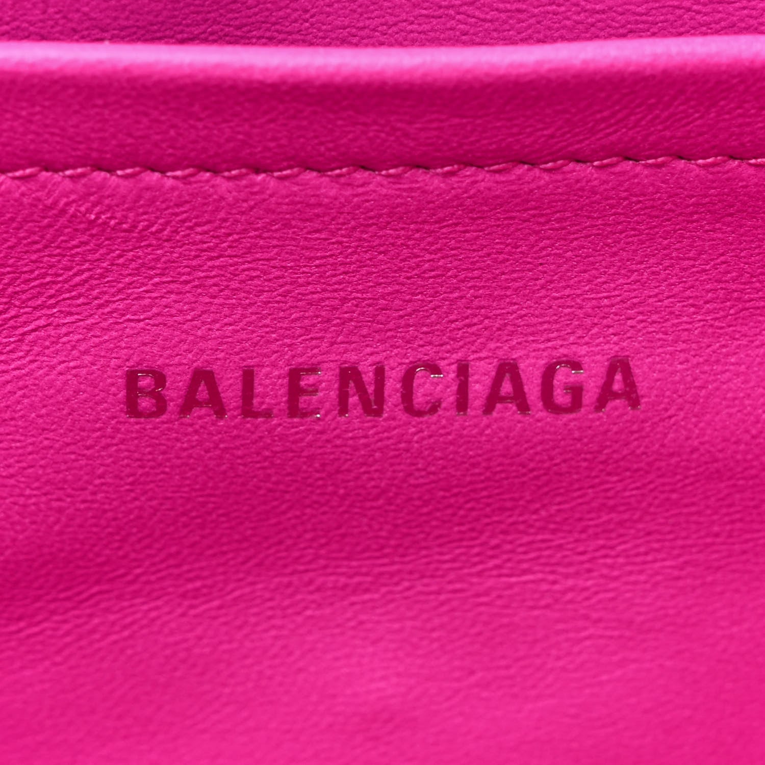 Balenciaga Nylon Lambskin Woven Small Ibiza Basket With Strap Lipstick Pink 6 of 10
