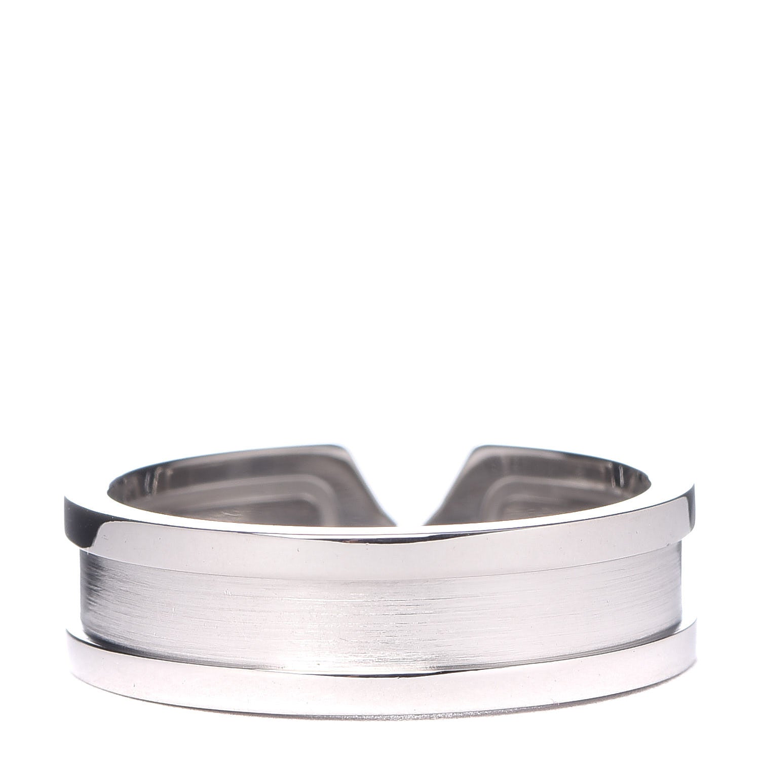 Cartier 18K White Gold 6.5mm C De Ring 60 9.25 3 of 5