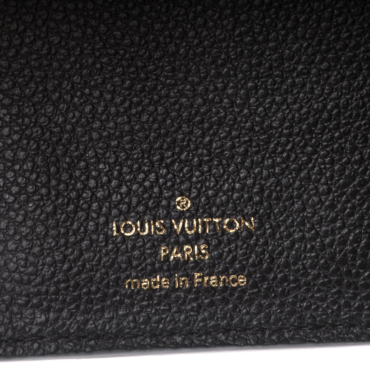 Louis Vuitton Empreinte Compact Curieuse Wallet Black 6 of 7