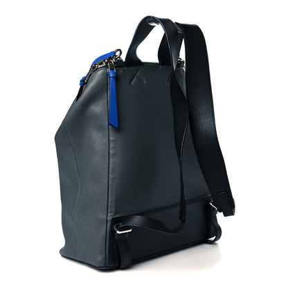 Loewe Calfskin Goya Backpack Grey Blue 2 of 10