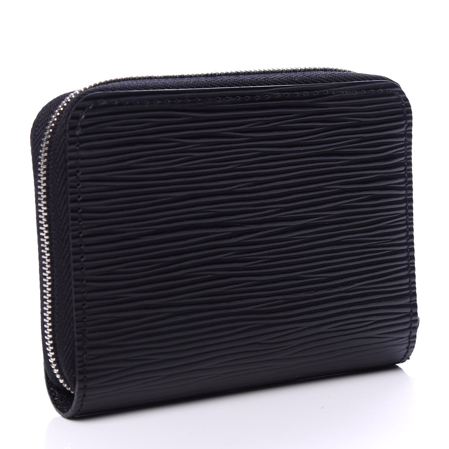 Louis Vuitton Epi Zippy Coin Purse Black 3 of 7