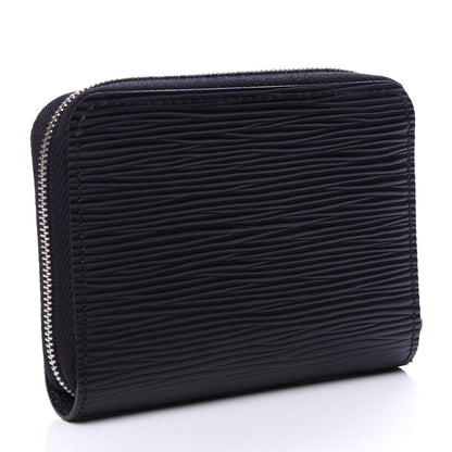 Louis Vuitton Epi Zippy Coin Purse Black 3 of 7