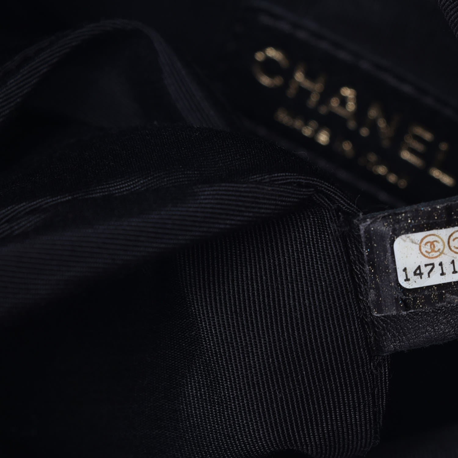 Chanel Calfskin Quilted Large Chain Me Hobo Black 8 of 8